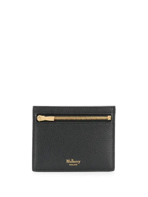 Mulberry zipped credit card holder Black RL6466205A100