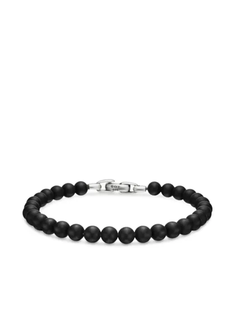 David Yurman sterling silver Spiritual Beads bracelet (6mm) Silver B05080MSSBBO