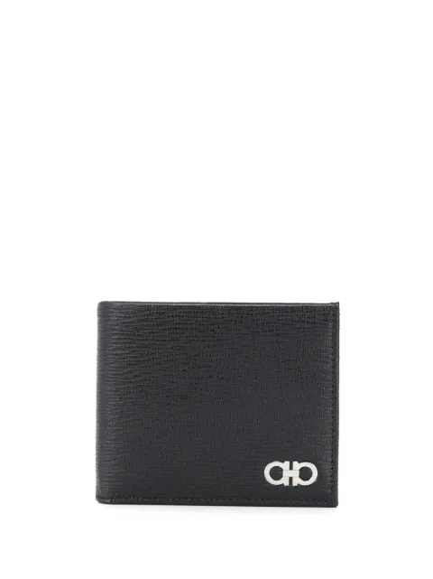Ferragamo Gancini bifold wallet Black 685986