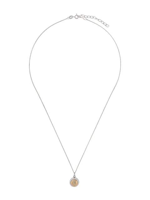 True Rocks 8-ball necklace Silver SMALLEIGHTBALLNECKLACEMEN