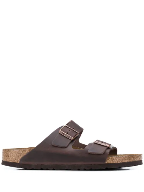 Birkenstock Arizona buckle-fastening sandals Brown 452763