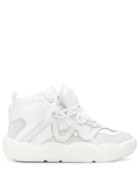 Off-White high-top leather sneakers White OWIA218S20FAB0020201