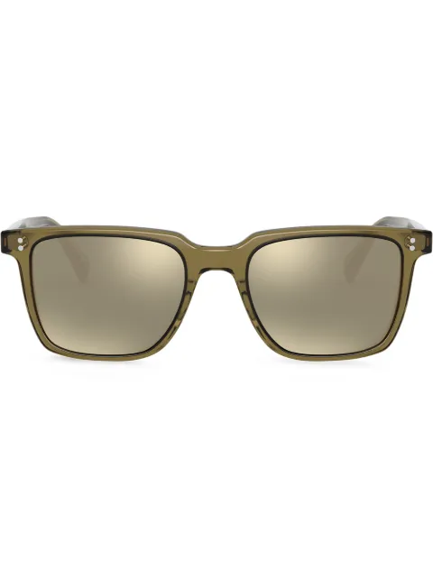Oliver Peoples Lachman square-frame sunglasses Green OV5419SU167839