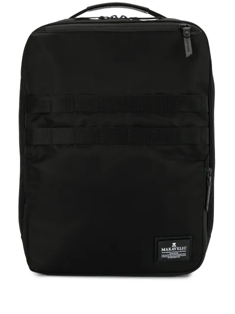 Makavelic logo-patch Wisdom backpack Black 312010102BK