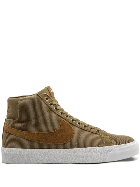 Nike x Oski SB Zoom Blazer Mid ISO "Corduroy" sneakers Brown CD2569