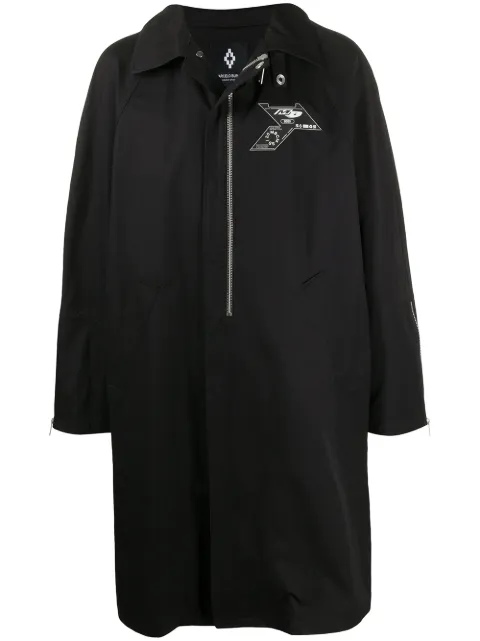COUNTY OF MILAN County long coat Black CMEA140S20FAB0011015