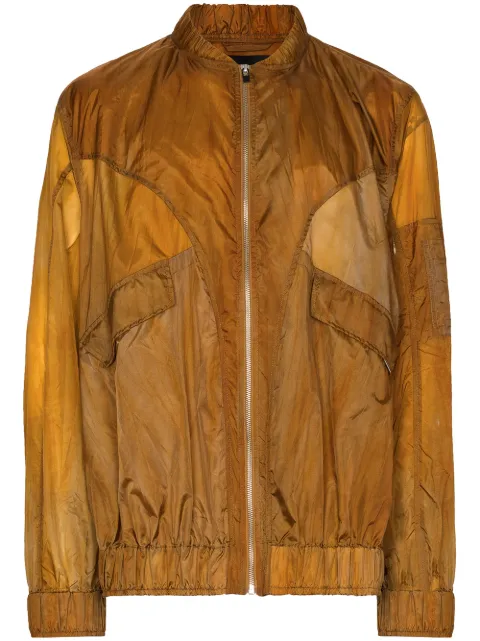 A-COLD-WALL* front-zip bomber jacket Brown ACWMO034