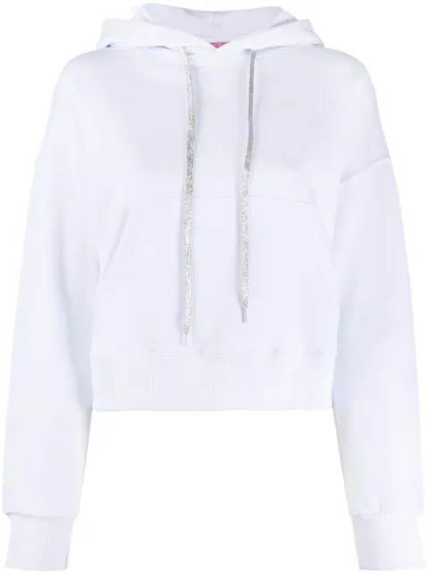 Chiara Ferragni cropped hoodie White CFF100