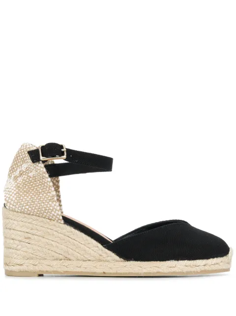 Castañer Chiarita heeled espadrilles Black 020985