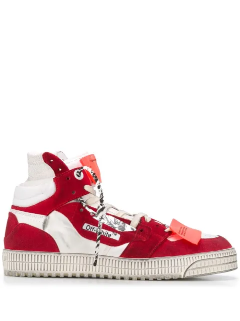 Off-White Off Court high-top sneakers Red OMIA065E20LEA0020125