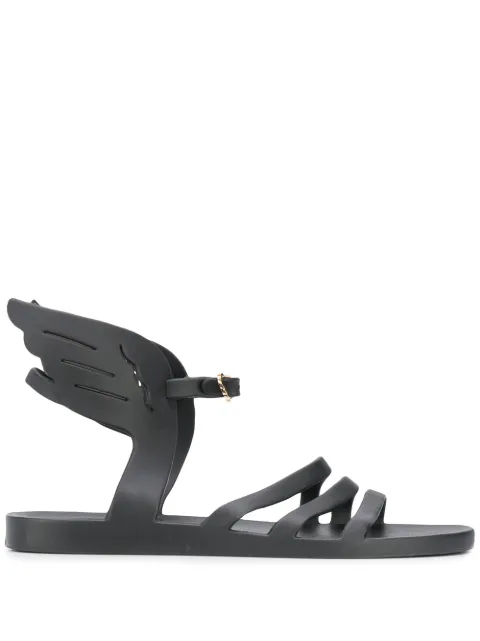 Ancient Greek Sandals Ikaria jelly sandals Black IKARIAJELLYBLACK