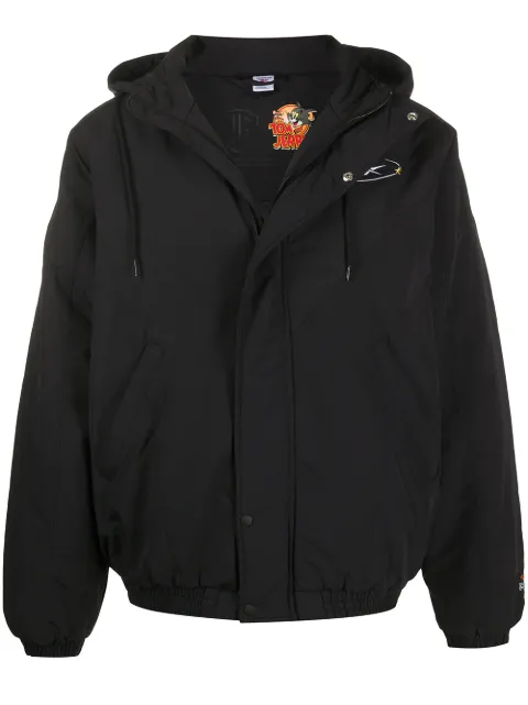 Reebok Tom and Jerry hooded logo jacket Black GJ0477