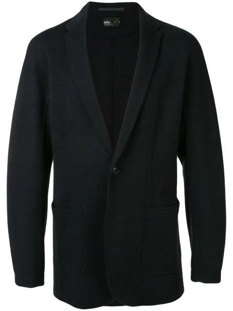 Kolor knitted single breasted blazer Blue 20WCMJ12205