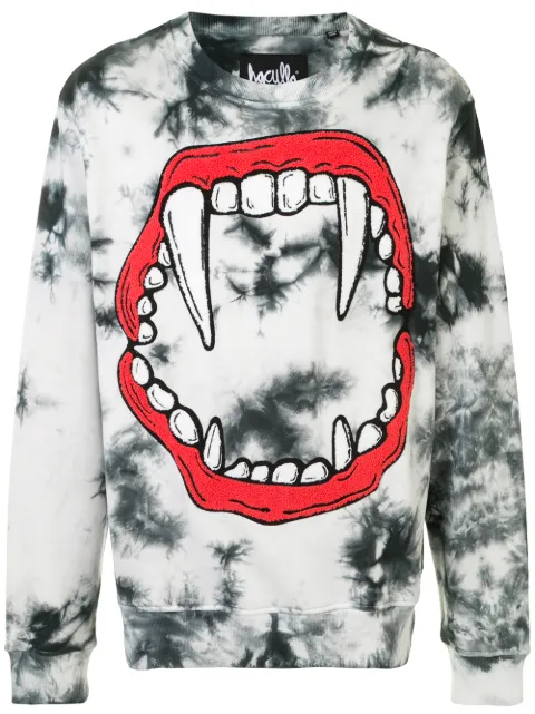 Haculla tie-dye cotton sweatshirt White HA08BJK02