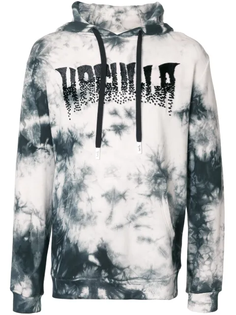 Haculla logo print hoodie Grey HA08BJKH03