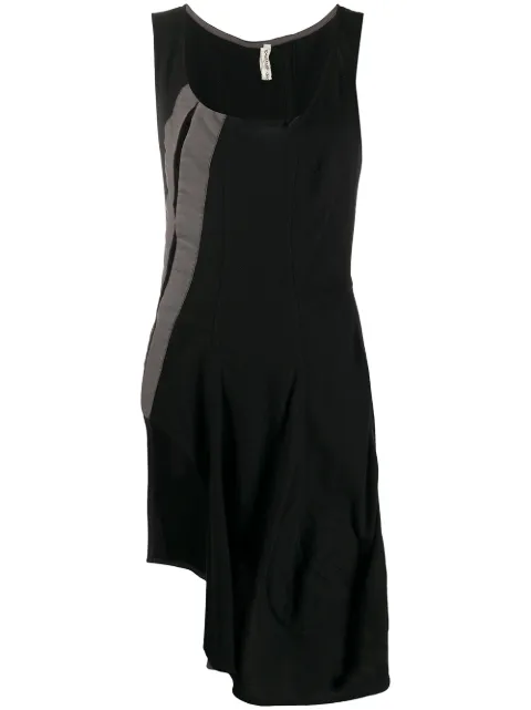 Comme Des Garçons Pre-Owned 1998 side-cut appliqué top Black CDG1192A