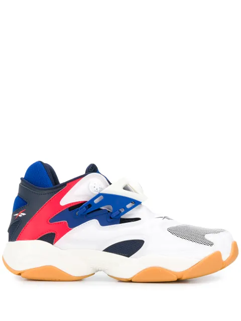 Reebok Pump Court contrast panel sneakers White FV5565