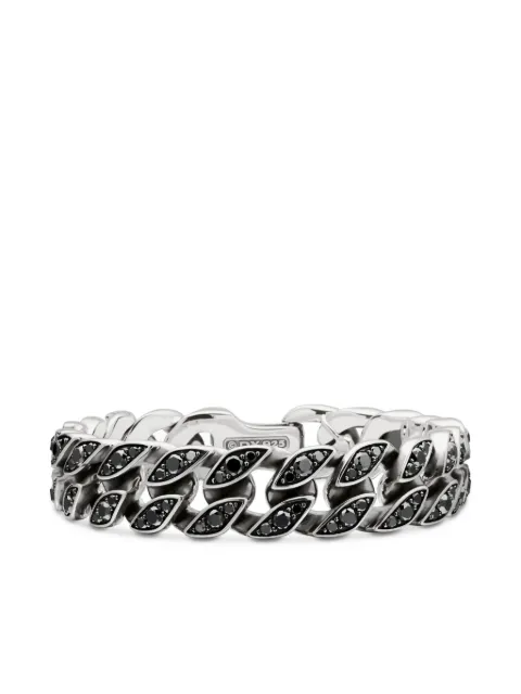 David Yurman sterling silver Curb Chain bracelet (14.5mm) Silver B25232MSSABD