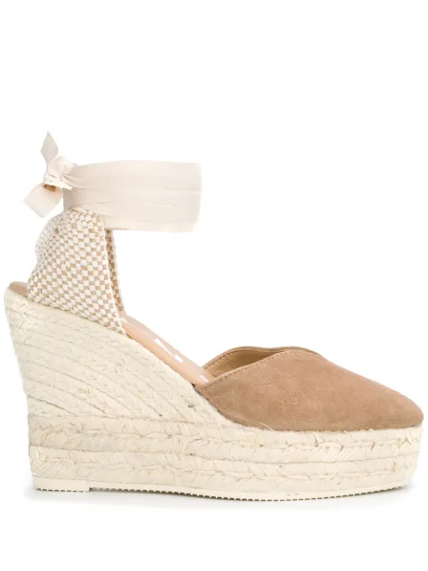 Manebi Hamptons wedge espadrilles Neutrals W19WHHAMPTONS