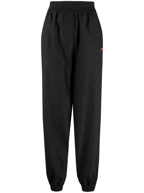 COUNTY OF MILAN County side zip track pants Black CWCA060S20FAB0011020