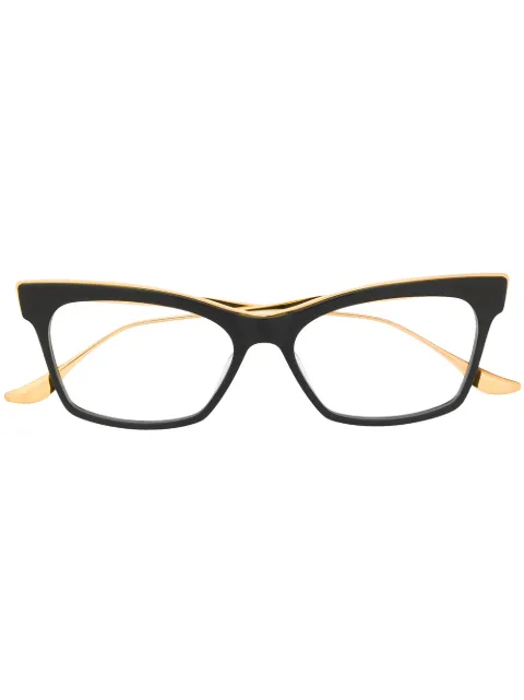 Dita Eyewear cat-eye glass frames Black DTX40101
