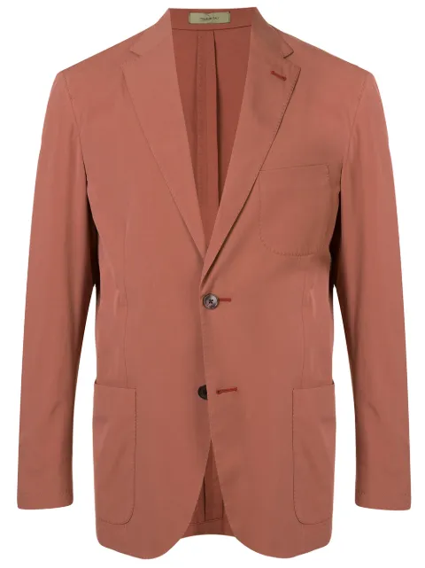 Corneliani Academy patch-pocket blazer Brown 85X5760113000