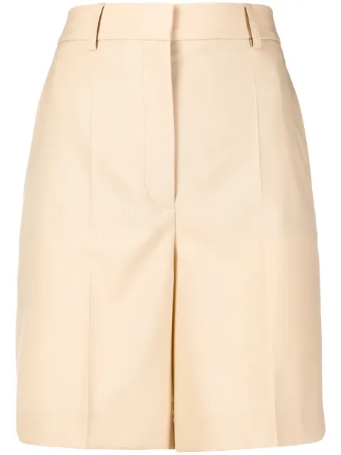 Stella McCartney high-waisted tailored shorts Neutrals 600909SOA41