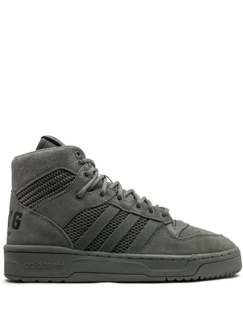 adidas x Fat Tiger Workshop Rivalry Hi "All We Got" sneakers Green FX3470