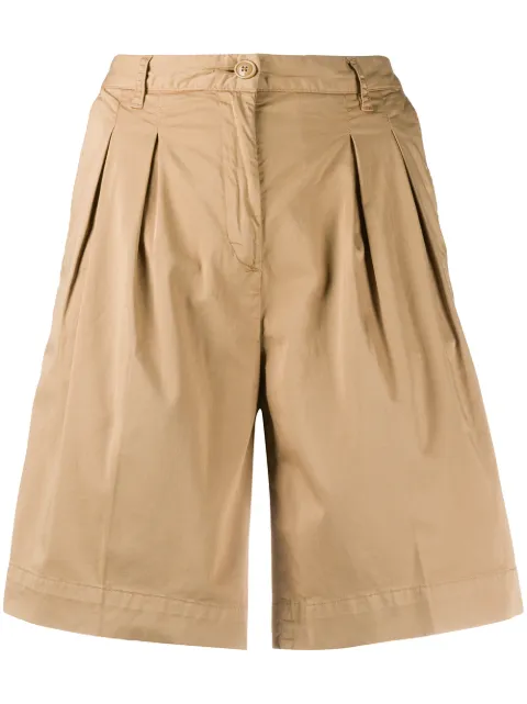 Woolrich wide-leg shorts Neutrals WWSH0008FRUT1513