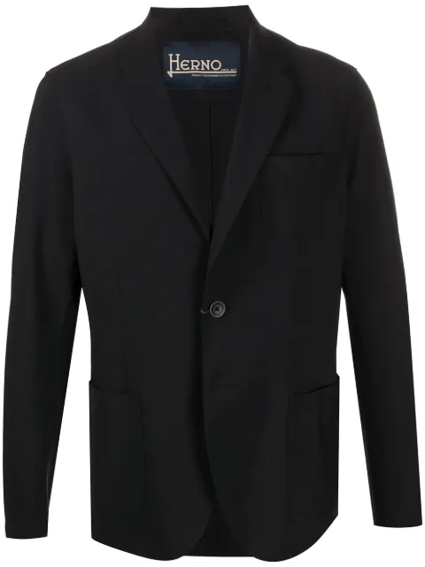 Herno patch pocket blazer Black GA0091U12359S