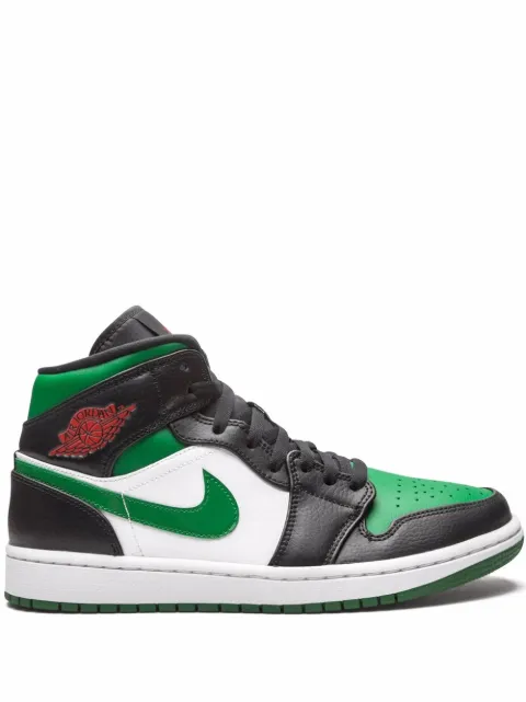 Jordan Air Jordan 1 Mid "Green Toe" sneakers Black 554724067