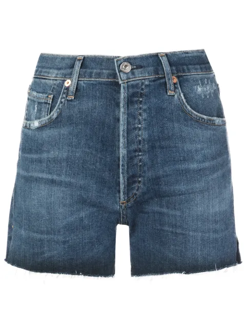 Citizens of Humanity Marlow distressed denim shorts Blue 996357