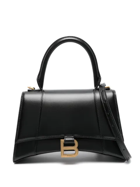Balenciaga small Hourglass top-handle bag Black 5935461QJ4M