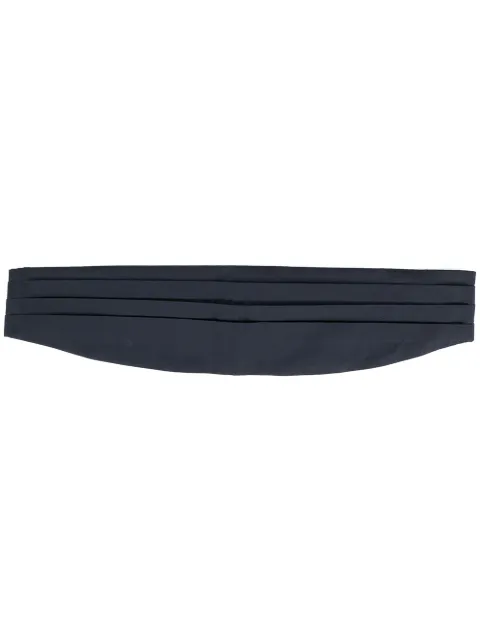 Tonello pleated waist belt Blue 01CT03KT0542