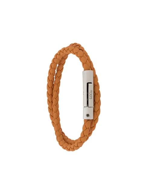 Tod's woven wrap bracelet Orange XEMB1900200FLR
