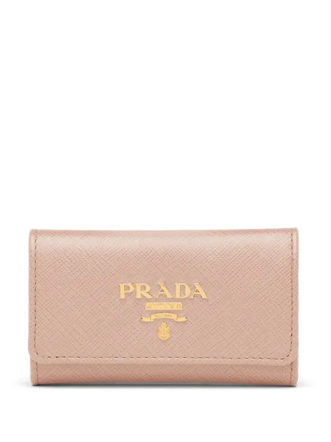 Prada snap key case Pink 1PG004QWA