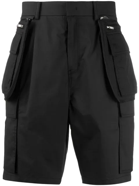 Juun.J fitted cargo shorts Black JC0425P915