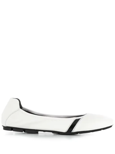 Hogan H511 flat ballerina pumps White HXW5110CP80N9I04A3