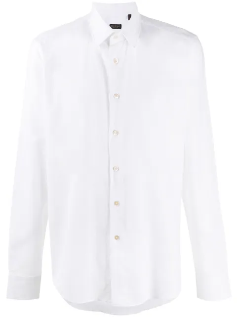 Dell'oglio front buttoned shirt White BAJ59B7UR50415152567