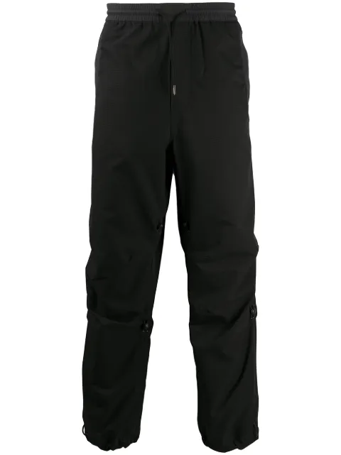 Maharishi drawstring track pants Black 8502