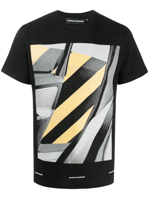 United Standard vehicle print T-shirt Black 20SUSTS08