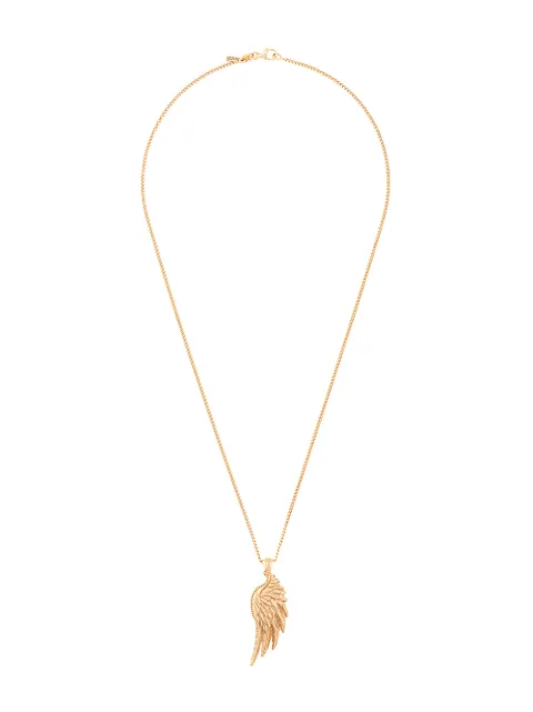 Emanuele Bicocchi Gold Wing pendant necklace Gold WGP1G