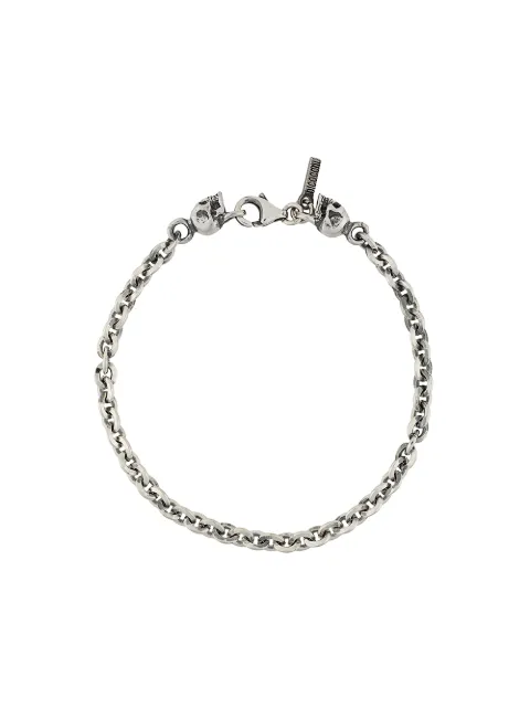 Emanuele Bicocchi tiny skull bracelet Silver LSB20