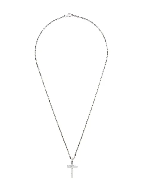 Emanuele Bicocchi cross pendant necklace Silver JSP20