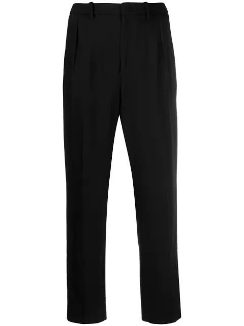 DONDUP high-waisted straight-leg jeans Black DP362IS0014DXXXDD