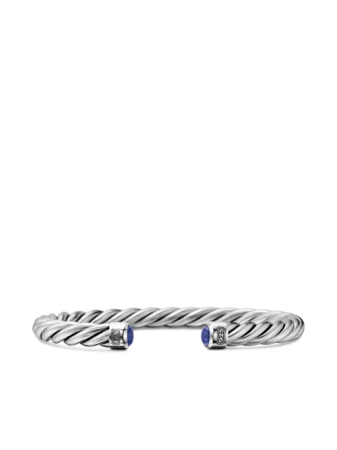 David Yurman sterling silver Cable Cuff bracelet (6mm) Silver B15829MSSBLA