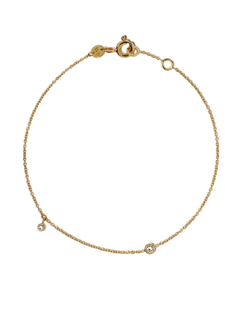 We by WHITEbIRD 18kt yellow gold diamond chain bracelet 1OJ2DIA