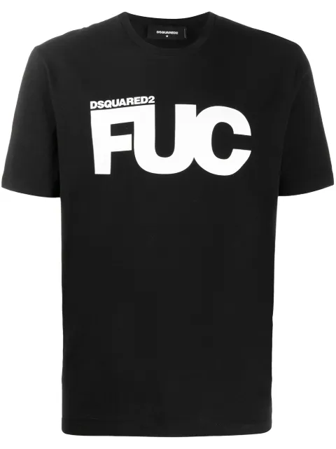 DSQUARED2 logo-print T-shirt Black S71GD0903S22507