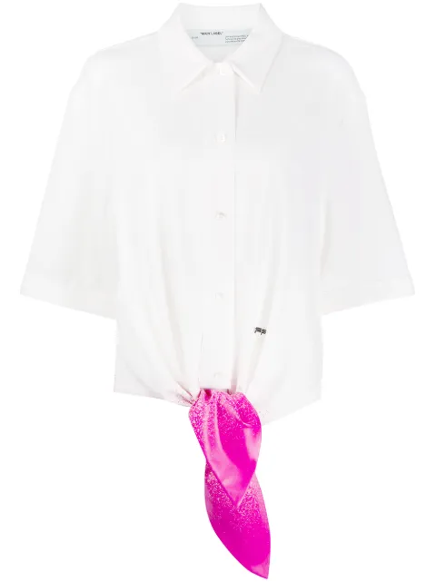 Off-White paint splatter shirt White OWGA069R20H210960128