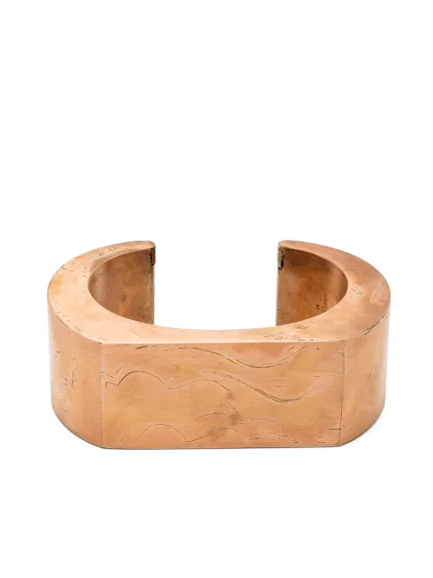 Parts of Four Crescent Plane 30mm bracelet Gold 7022